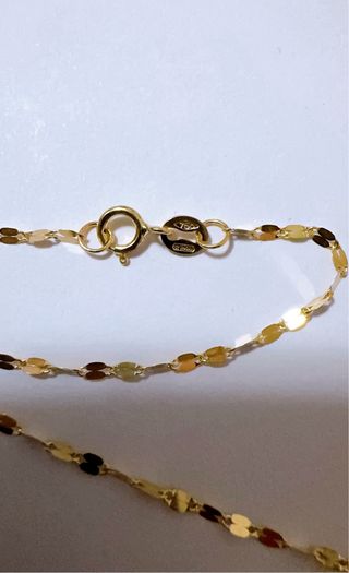 Collana con croce in oro giallo 18kt 750