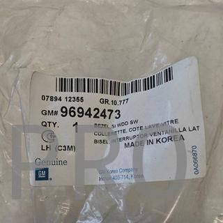 EMBELLECEDOR BOTONERA CHEVROLET SPARK NUEVO