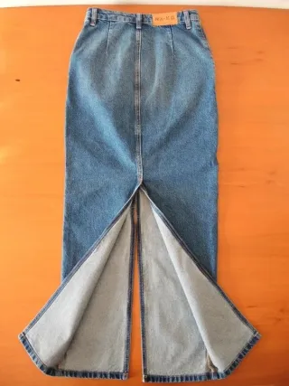 Gonna lunga jeans NA-KD M