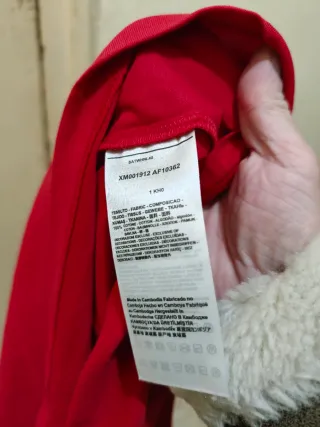 Camiseta Armani Exchange AX Roja Talla L