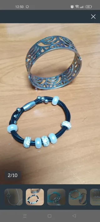 Pulseras variadas