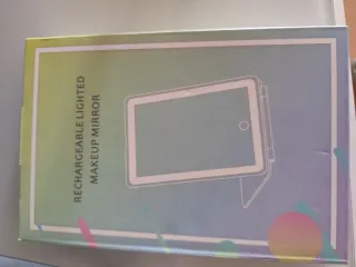 Espejo de tocador con luz LED