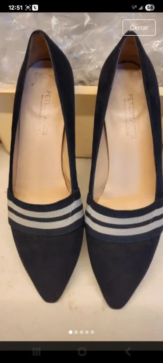 Zapatos Peter Kaiser azul talla 41.5