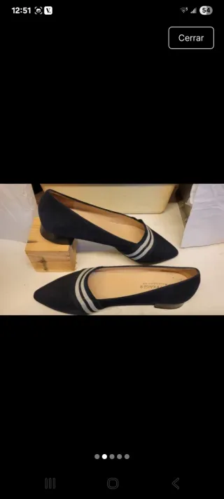 Zapatos Peter Kaiser azul talla 41.5