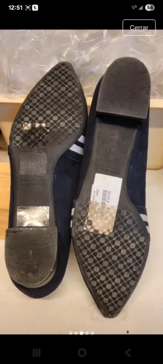 Zapatos Peter Kaiser azul talla 41.5