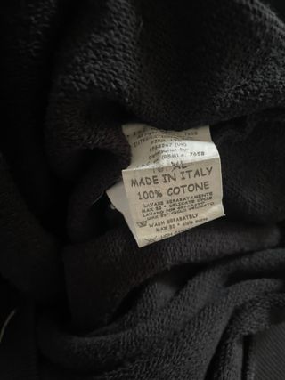 Felpa Supreme uomo nera