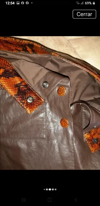 Falda Pinko Negra con Detalles Multicolor