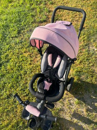 Triciclo multifunción Lionelo bebé rosa