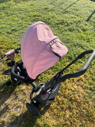 Triciclo multifunción Lionelo bebé rosa