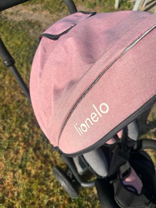 Triciclo multifunción Lionelo bebé rosa