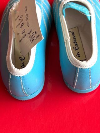 ZAPATOS MANOLETINAS DE PIEL NUEVAS