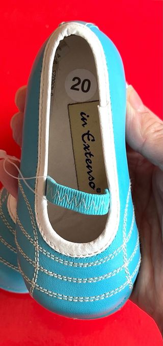 ZAPATOS MANOLETINAS DE PIEL NUEVAS