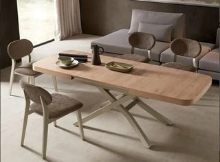 MESA ELEVABLE CENTRO/COMEDOR EXTENSIBLE L WAY.