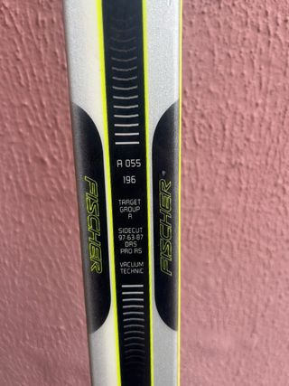 Esquís Fischer RC4 RS WC 196cm Nuevos