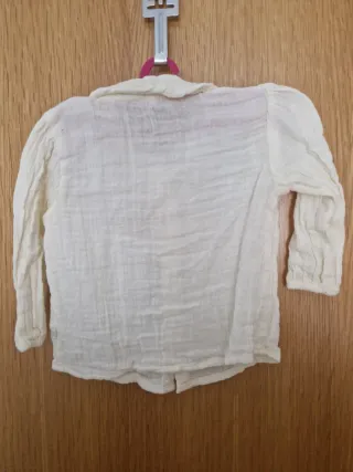 Camisa manga larga 86cm