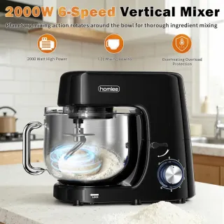 Batidora Amasadora Homlee 2000W