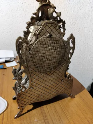 Orologio da camino in ottone 1987