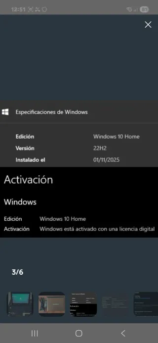 Portátil Toshiba Windows 10 Office