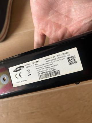 Barra de Sonido Samsung Negra