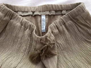 Pantalón Stradivarius Verde Oliva Talla XS
