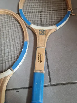 Tris racchette vintage Blue Wing