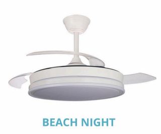 Ventilador Techo Retráctil LED (varios modelos)