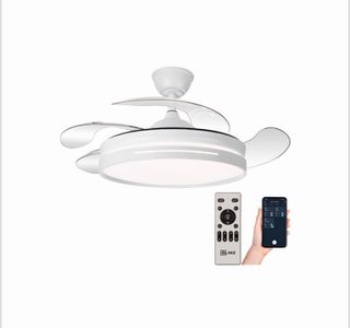 Ventilador Techo Retráctil LED (varios modelos)