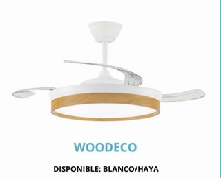 Ventilador Techo Retráctil LED (varios modelos)