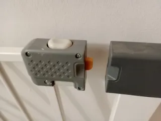 Barreras de seguridad infantil blanca