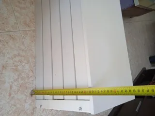 Baúl de madera blanco