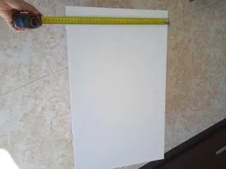 Baúl de madera blanco