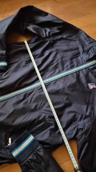 Giacca K-Way antivento blu taglia L