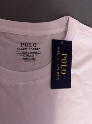 T-shirt Polo Ralph Lauren bianca L
