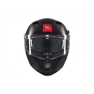Casco Integral MT Braker SV Solid A1 Negro Brillo