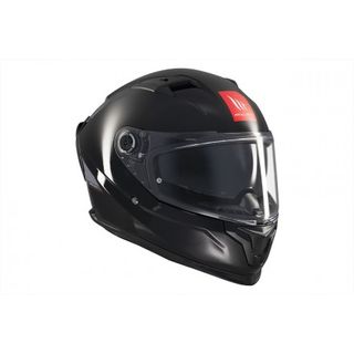 Casco Integral MT Braker SV Solid A1 Negro Brillo