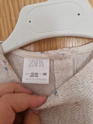 Vestido Zara niña estampado floral