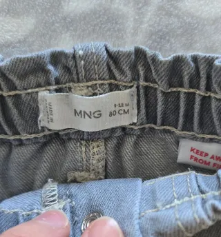 Falda vaquera niña Mango 9-12 meses