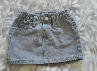 Falda vaquera niña Mango 9-12 meses