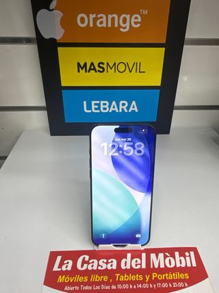 iPhone 16 Pro Max 256GB Negro como nuevo