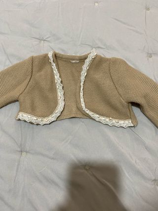 Conjunto niña 6 meses: vestido y rebeca
