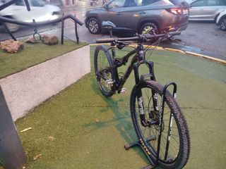 Bicicleta MTB BH LYNX talla M de carbono doble