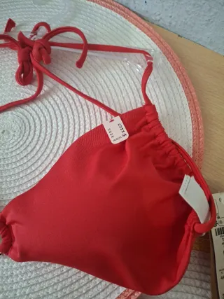 Bikini Etam Rojo Nuevo Talla XL