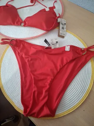 Bikini Etam Rojo Nuevo Talla XL