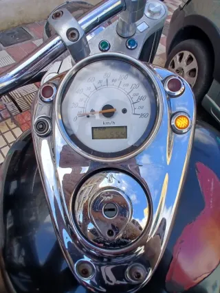 Honda Shadow Cruiser Negra