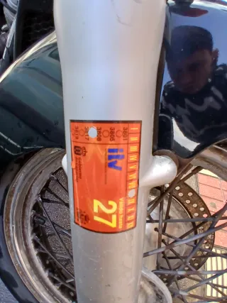 Honda Shadow Cruiser Negra