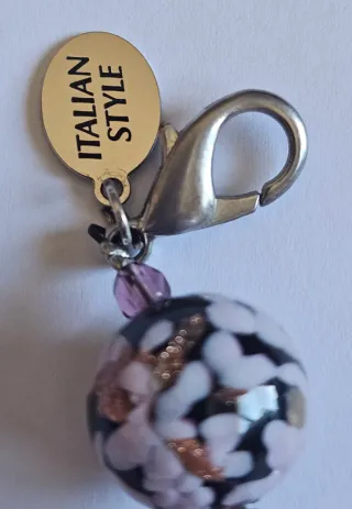 Braccialetto Vetro Murano Donna Viola Multicolore