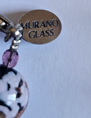 Braccialetto Vetro Murano Donna Viola Multicolore