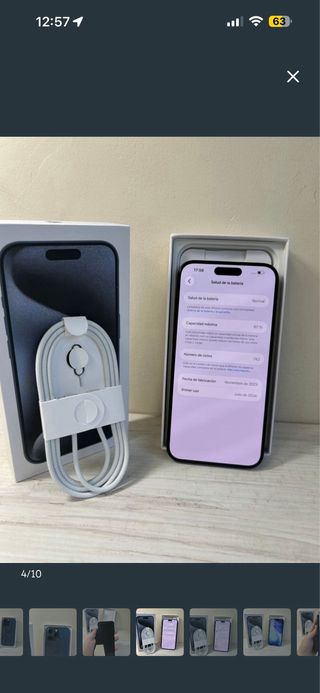 iPhone 15 Pro Max 512 GB Azul Oscuro