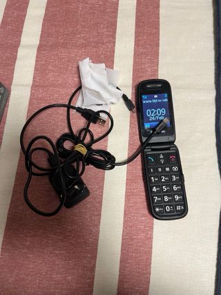 Teléfono Móvil Panasonic Tapa Negro