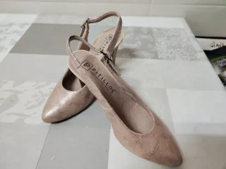 Zapatos Pitillos beige